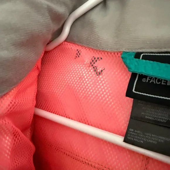 The North Face Kids Turquoise Raincoat - Picture 5 of 7